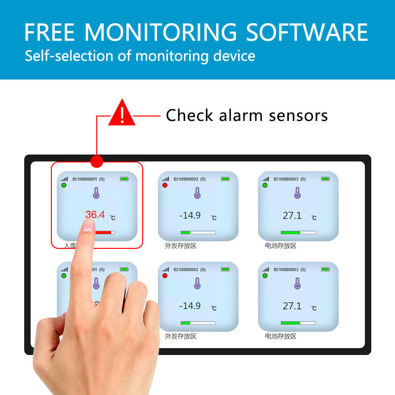 External Temperature Sensor Wireless Temperature Sensor, Temperature Acquisition Range -55~125℃, Small Size, Low Power Consumption Wireless Sensor